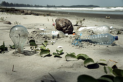 beach pollution, malaysia