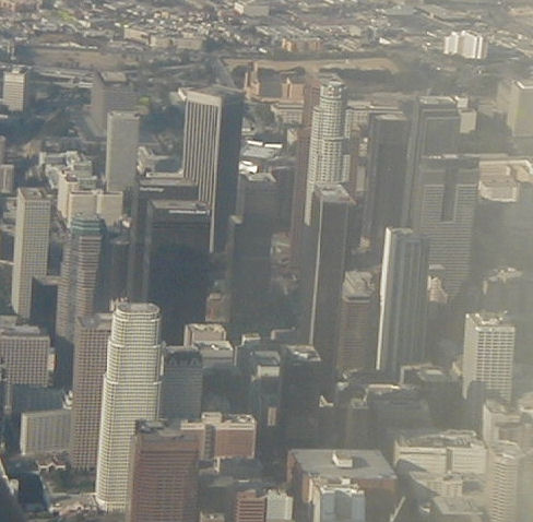 downtown los angeles smog
